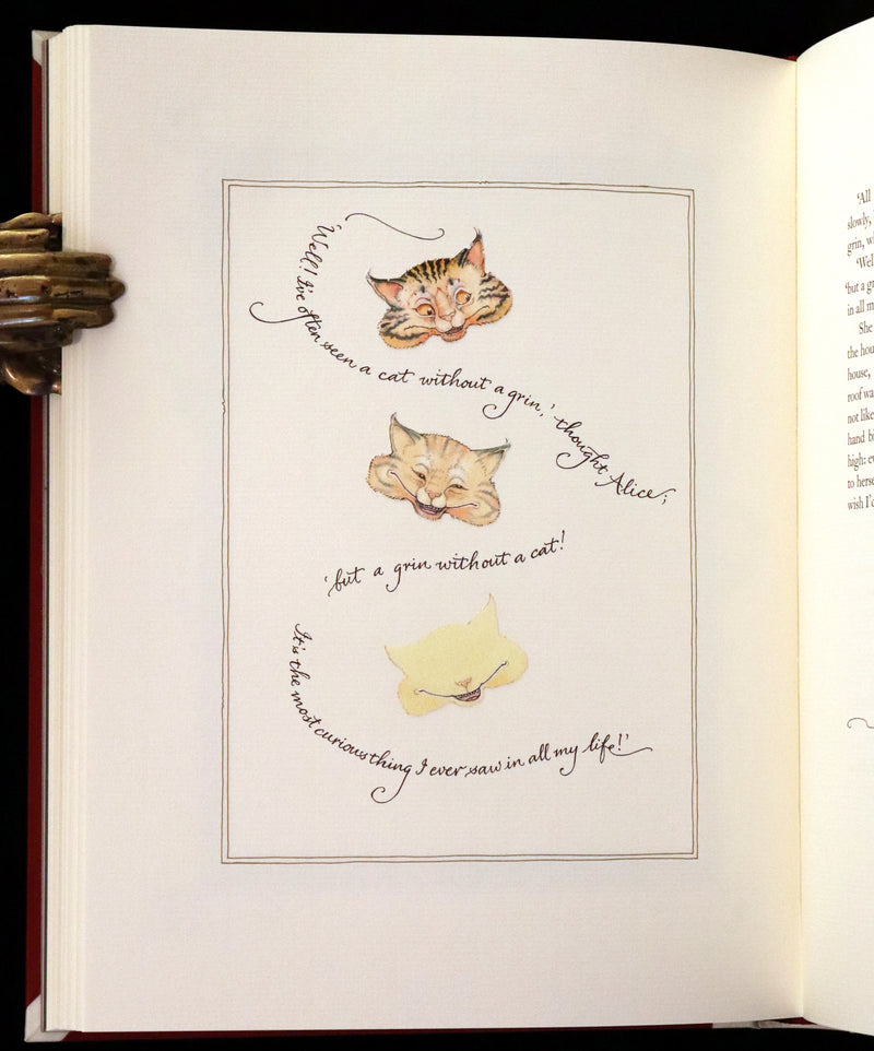 2016 Scarce Signed Limited First Edition - Alice's Adventures in Wonderland by Charles van Sandwyk.
