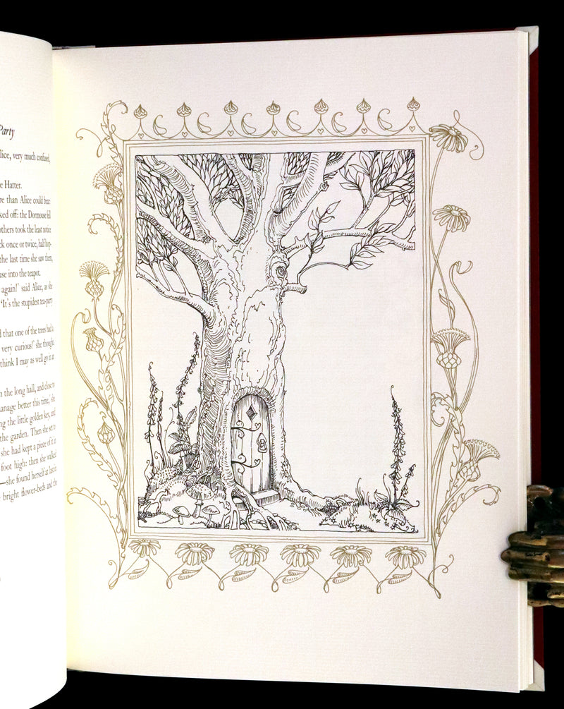 2016 Scarce Signed Limited First Edition - Alice's Adventures in Wonderland by Charles van Sandwyk.