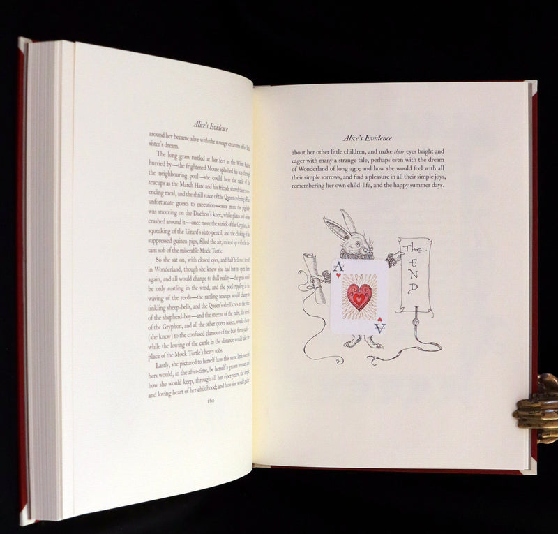 2016 Scarce Signed Limited First Edition - Alice's Adventures in Wonderland by Charles van Sandwyk.