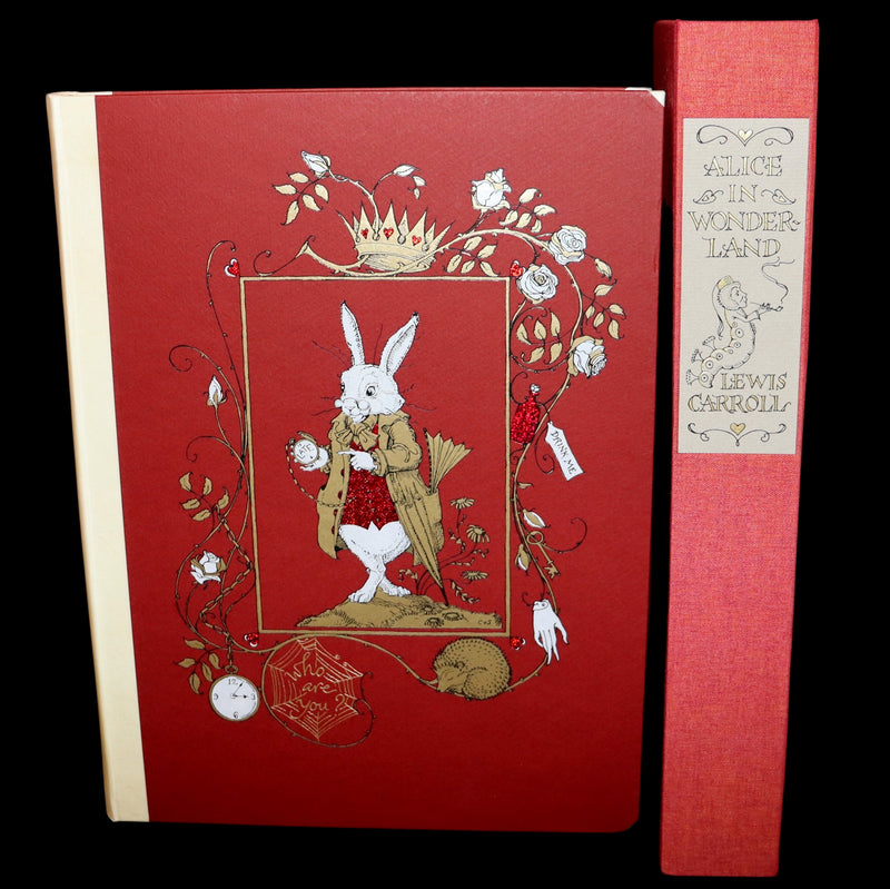 2016 Scarce Signed Limited First Edition - Alice's Adventures in Wonderland by Charles van Sandwyk.