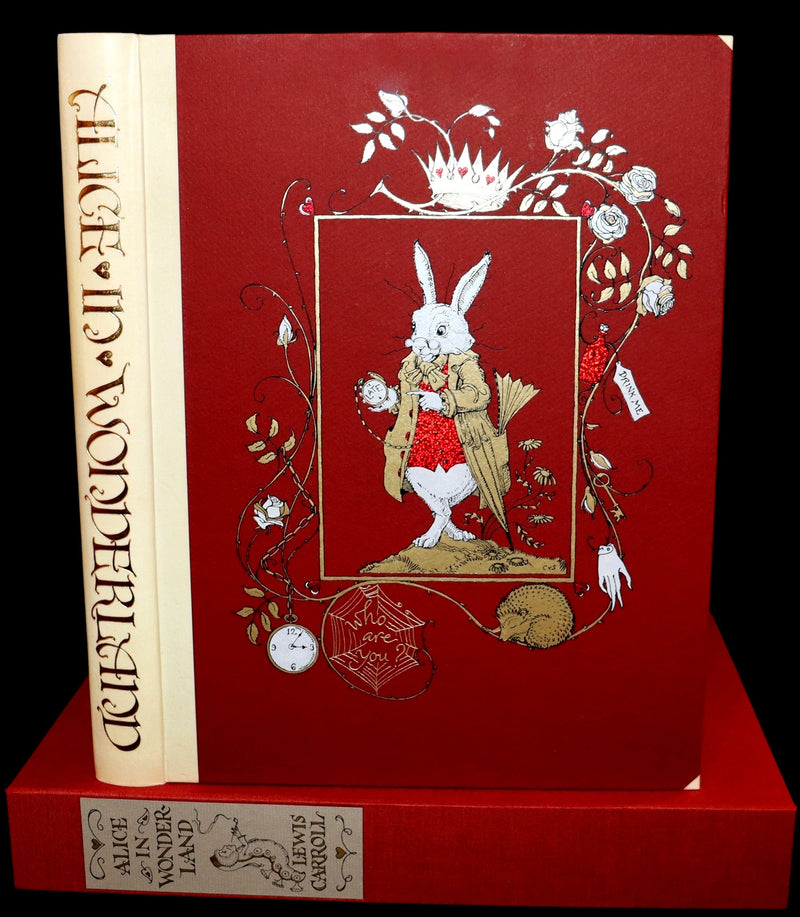 2016 Scarce Signed Limited First Edition - Alice's Adventures in Wonderland by Charles van Sandwyk.
