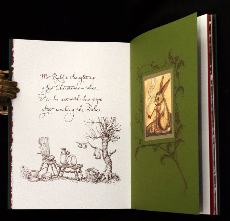 2007 Rare Edition - Mr. Rabbit's Christmas Wish Translated for Humans by Charles van Sandwyk.