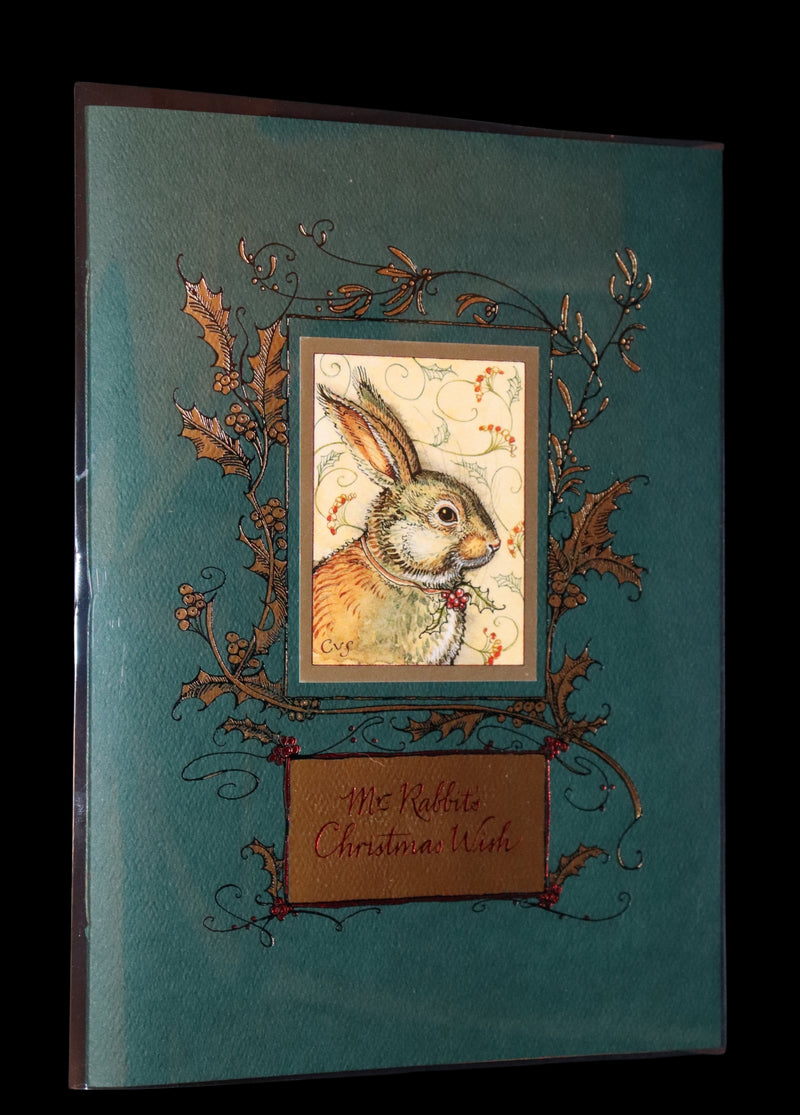 2007 Rare Edition - Mr. Rabbit's Christmas Wish Translated for Humans by Charles van Sandwyk.