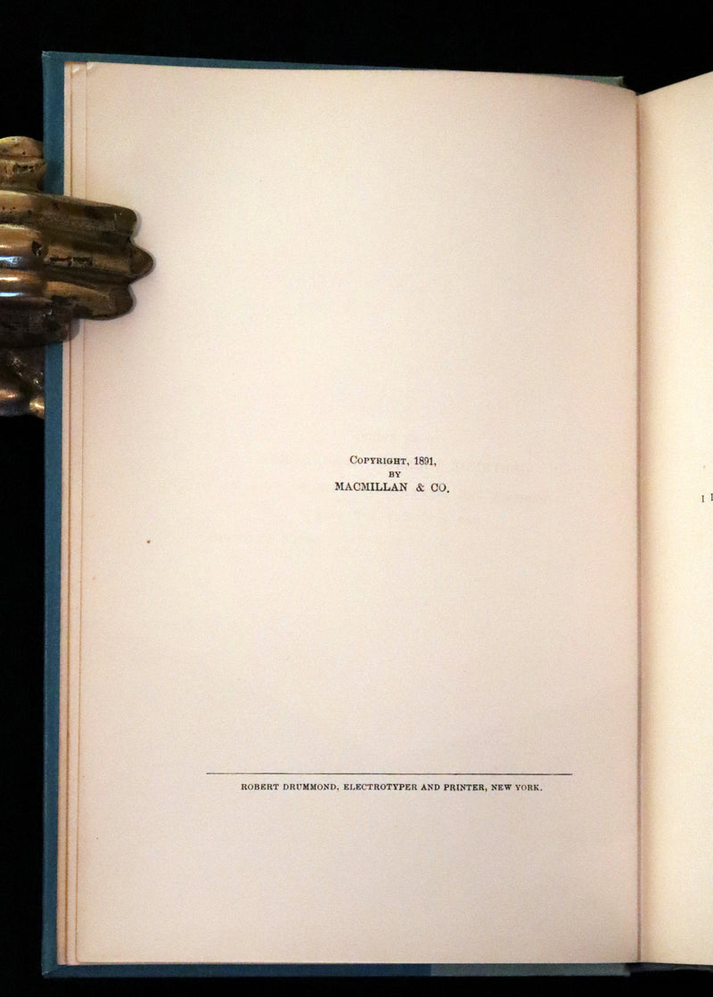 1891 Rare First Edition - Ghost Story - Cecilia De Noel by Lanoe Falconer, pseudonym of Mary Elizabeth Hawker.