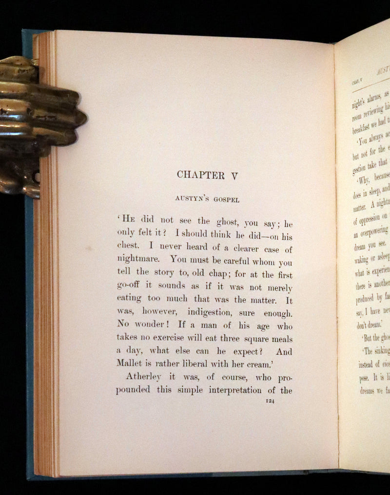1891 Rare First Edition - Ghost Story - Cecilia De Noel by Lanoe Falconer, pseudonym of Mary Elizabeth Hawker.