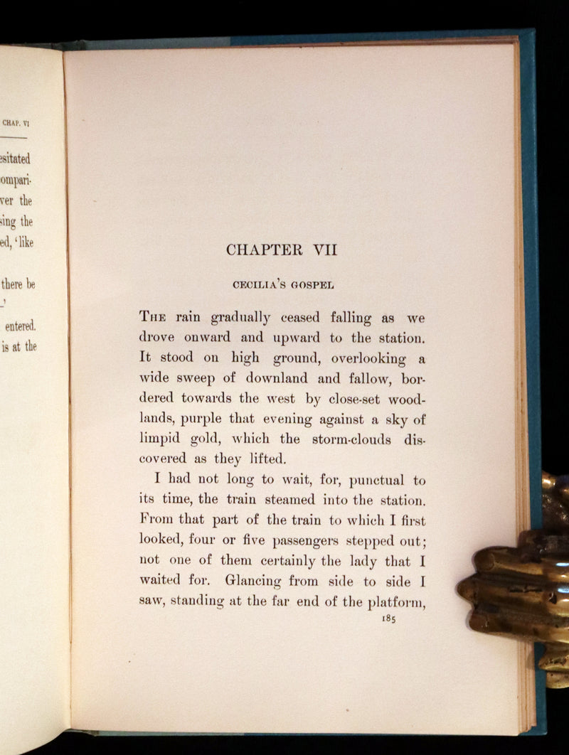 1891 Rare First Edition - Ghost Story - Cecilia De Noel by Lanoe Falconer, pseudonym of Mary Elizabeth Hawker.