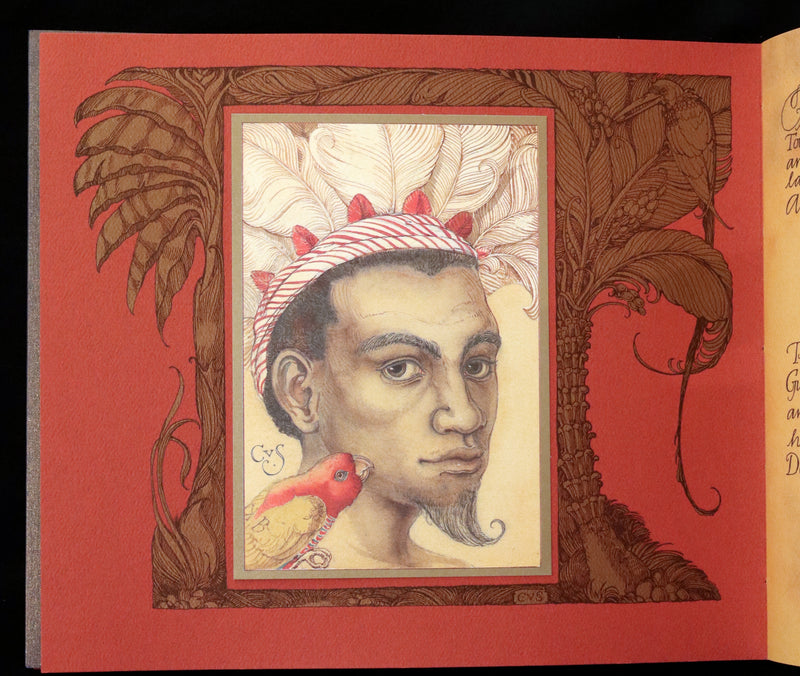 2005 Rare Signed First Edition - Sketches from the Dream Island of Birds by Charles van Sandwyk.