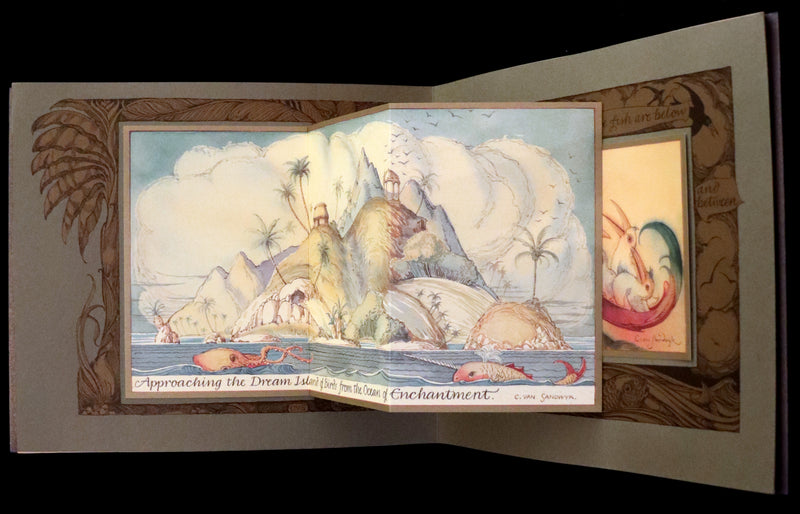 2005 Rare Signed First Edition - Sketches from the Dream Island of Birds by Charles van Sandwyk.