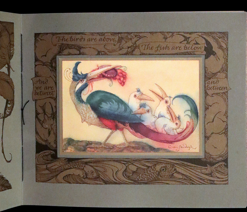 2005 Rare Signed First Edition - Sketches from the Dream Island of Birds by Charles van Sandwyk.