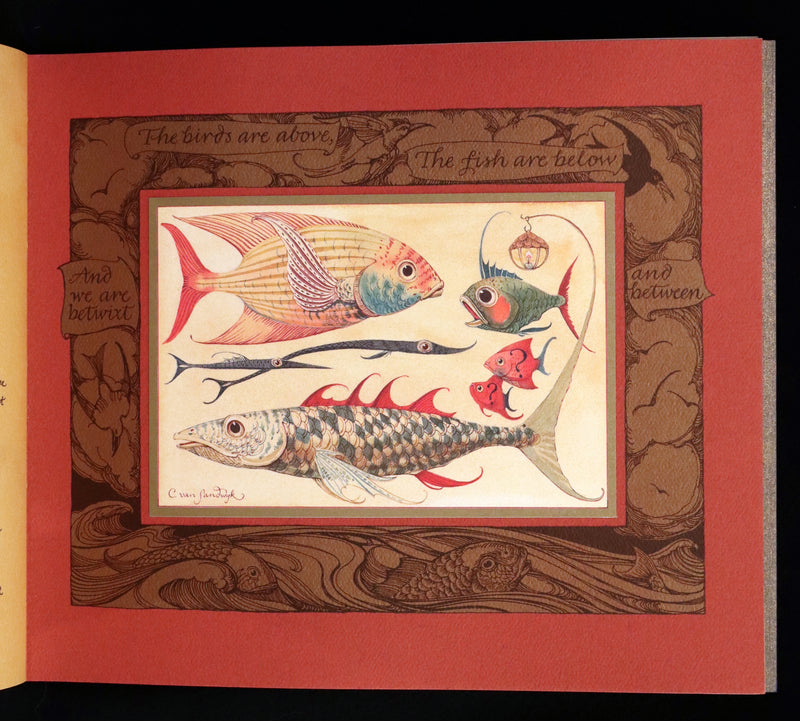 2005 Rare Signed First Edition - Sketches from the Dream Island of Birds by Charles van Sandwyk.