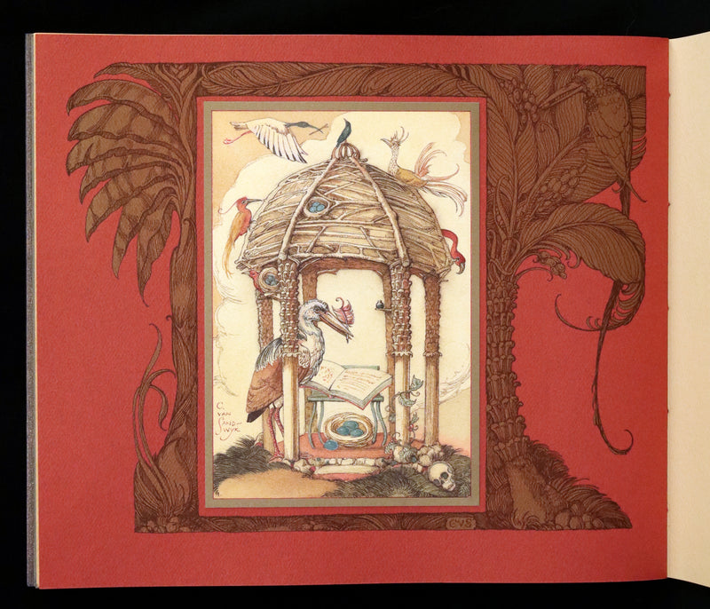 2005 Rare Signed First Edition - Sketches from the Dream Island of Birds by Charles van Sandwyk.