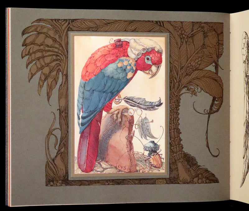2005 Rare Signed First Edition - Sketches from the Dream Island of Birds by Charles van Sandwyk.
