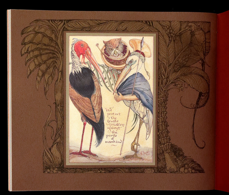 2005 Rare Signed First Edition - Sketches from the Dream Island of Birds by Charles van Sandwyk.