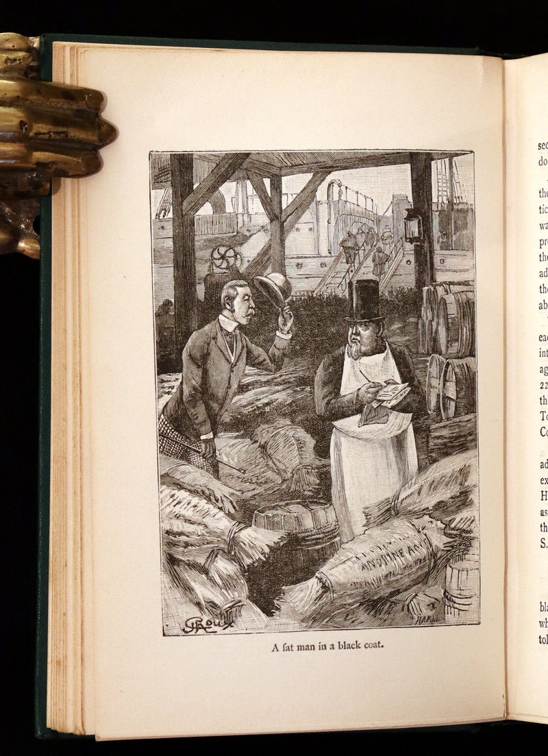 1894 Rare Book - The Purchase of the North Pole by Jules Verne. Illustrated.