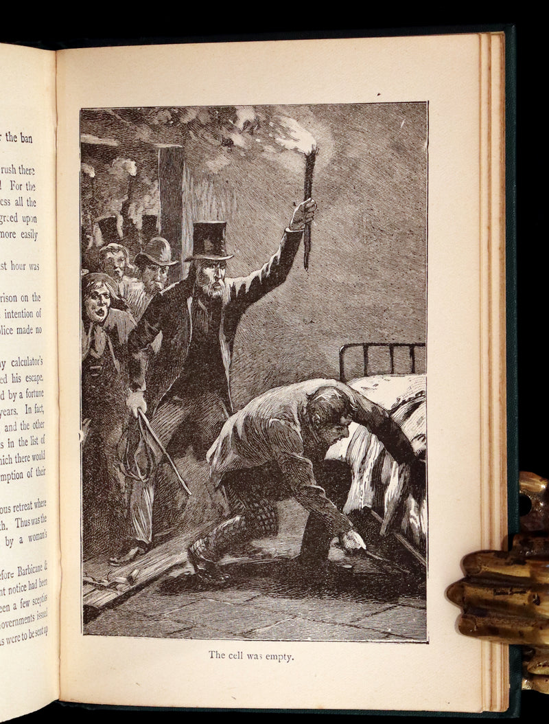 1894 Rare Book - The Purchase of the North Pole by Jules Verne. Illustrated.