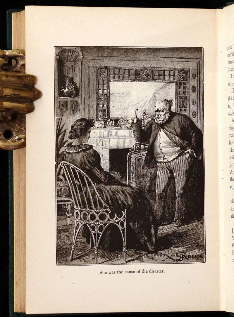 1894 Rare Book - The Purchase of the North Pole by Jules Verne. Illustrated.
