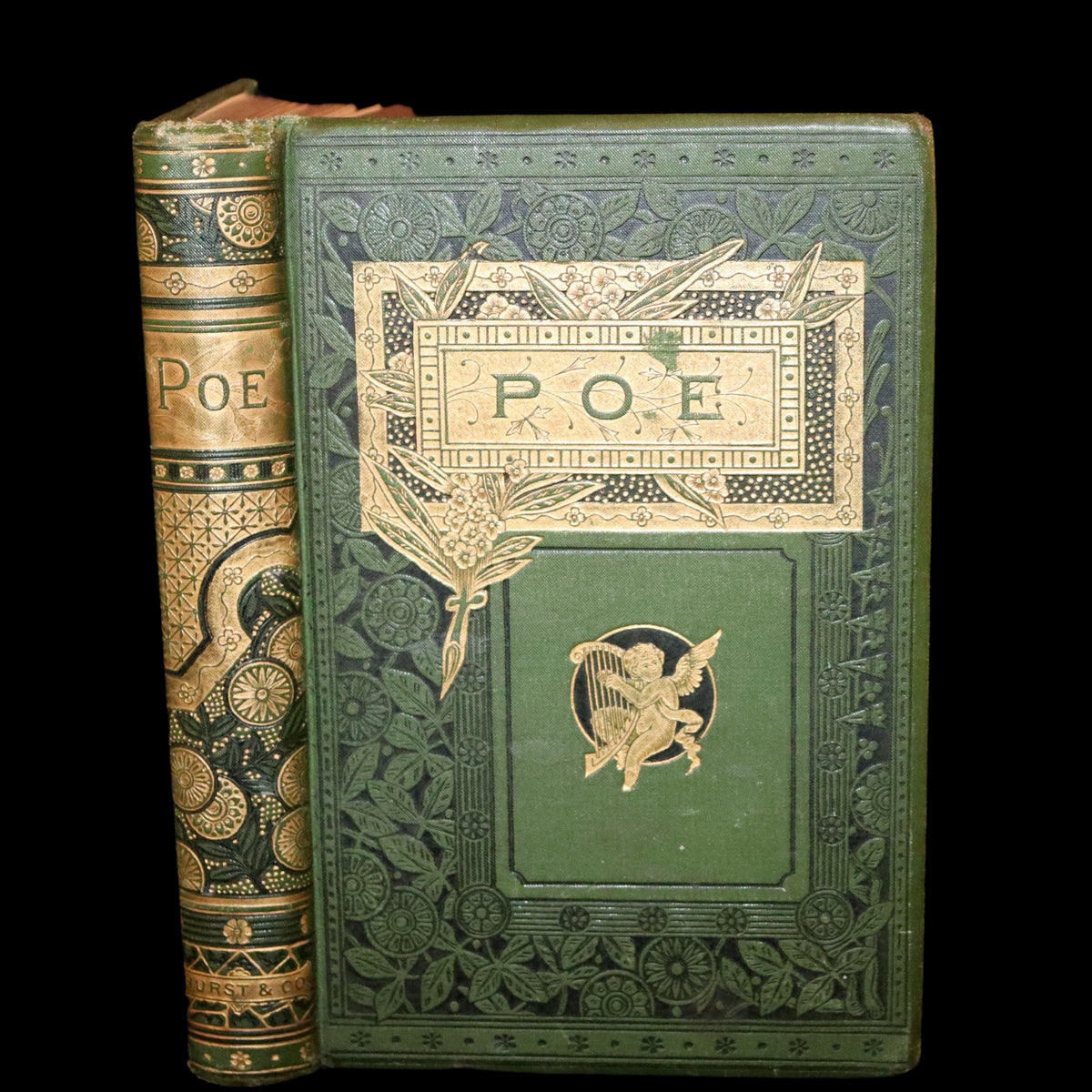 1882 Rare Book - Poems of EDGAR ALLAN POE with a full and impartial Me ...