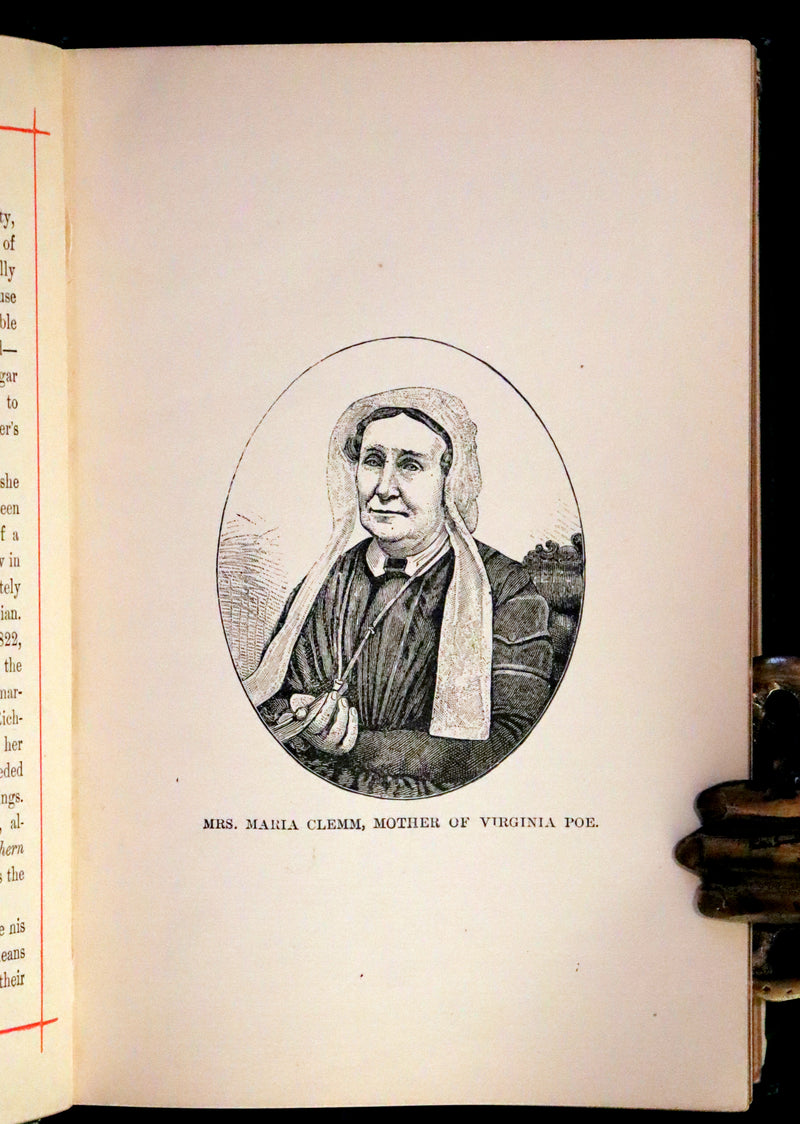 1882 Rare Book - Poems of EDGAR ALLAN POE with a full and impartial Memoir of the Poet.