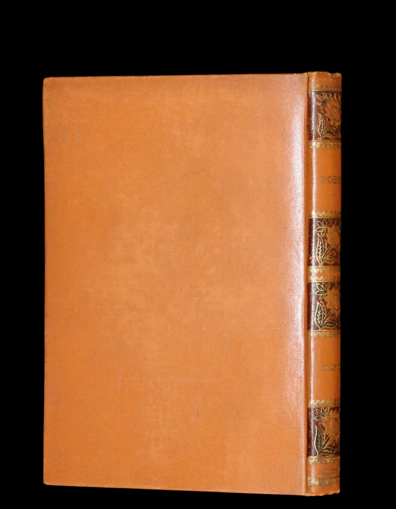 1895 Rare Book - Poems by Edgar Allan POE Illustrated (The Raven, The Haunted Palace, Lenore, ...).