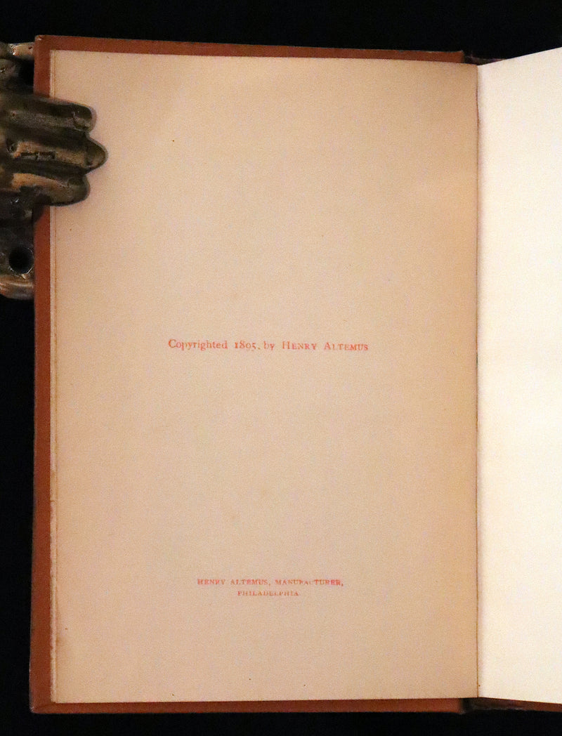 1895 Rare Book - Poems by Edgar Allan POE Illustrated (The Raven, The Haunted Palace, Lenore, ...).