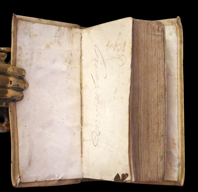 1664 Scarce Latin vellum Book - VIRGIL Works - P. Virgilius Maro (Aeneid, Georgics, etc)