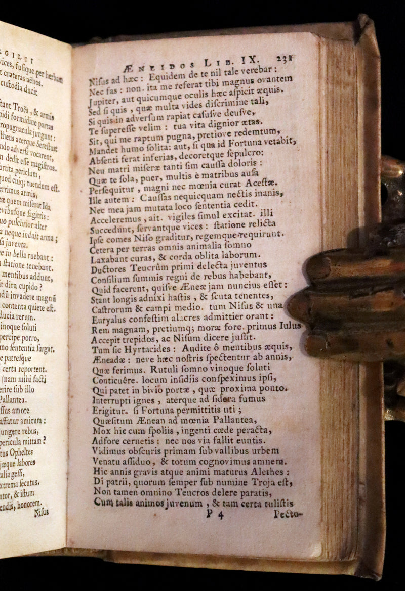 1664 Scarce Latin vellum Book - VIRGIL Works - P. Virgilius Maro (Aeneid, Georgics, etc)