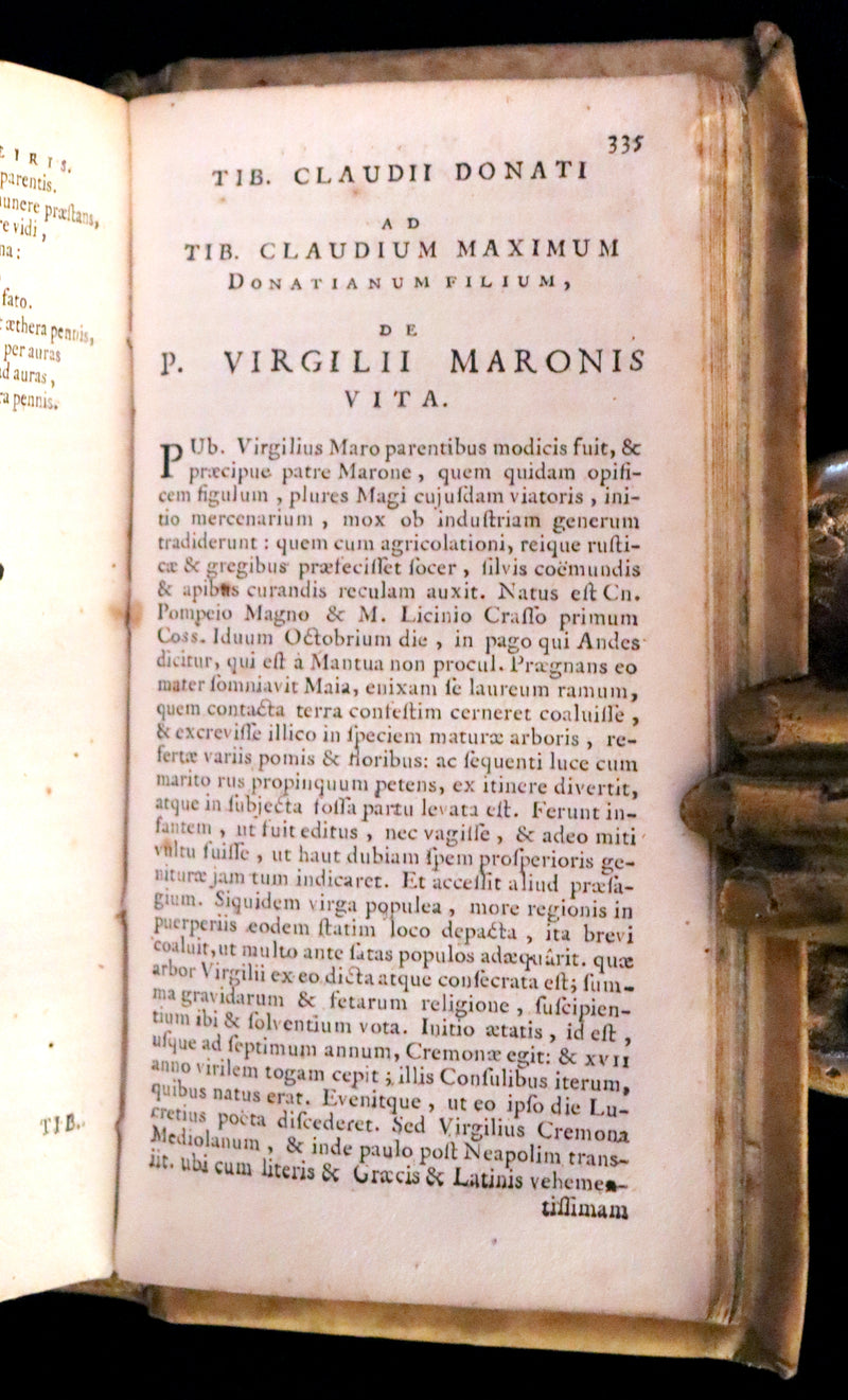 1664 Scarce Latin vellum Book - VIRGIL Works - P. Virgilius Maro (Aeneid, Georgics, etc)