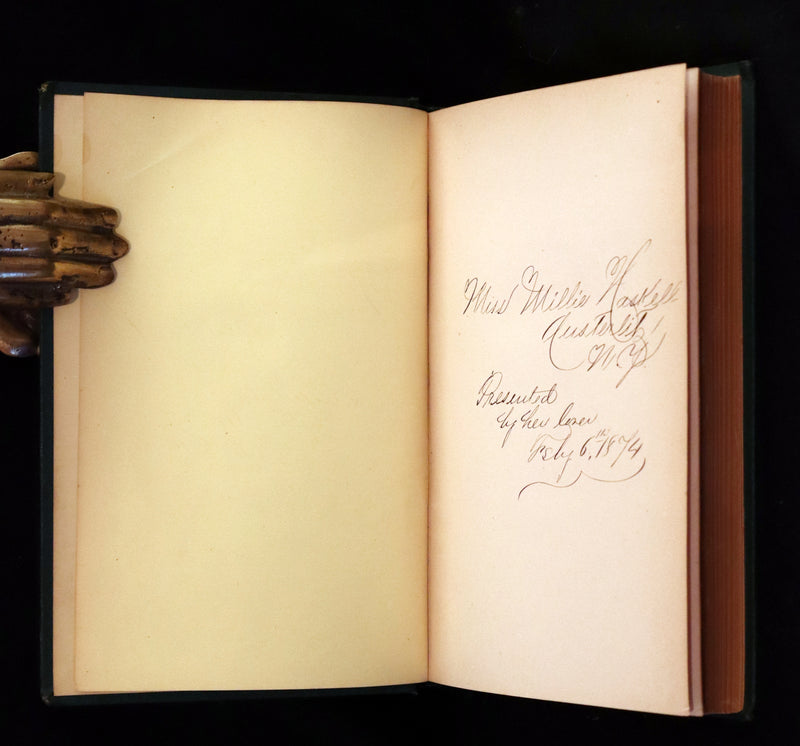 1872 Rare Book - Poems by Edgar Allan Poe. Complete with an Original Memoir. (The Raven, Lenore, Ulalume, ...).