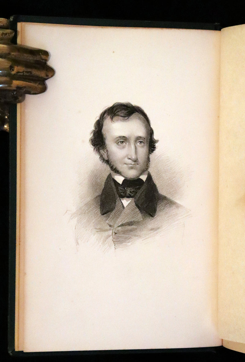 1872 Rare Book - Poems by Edgar Allan Poe. Complete with an Original Memoir. (The Raven, Lenore, Ulalume, ...).