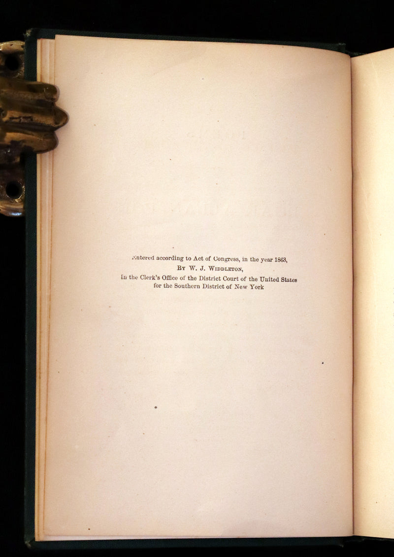 1872 Rare Book - Poems by Edgar Allan Poe. Complete with an Original Memoir. (The Raven, Lenore, Ulalume, ...).