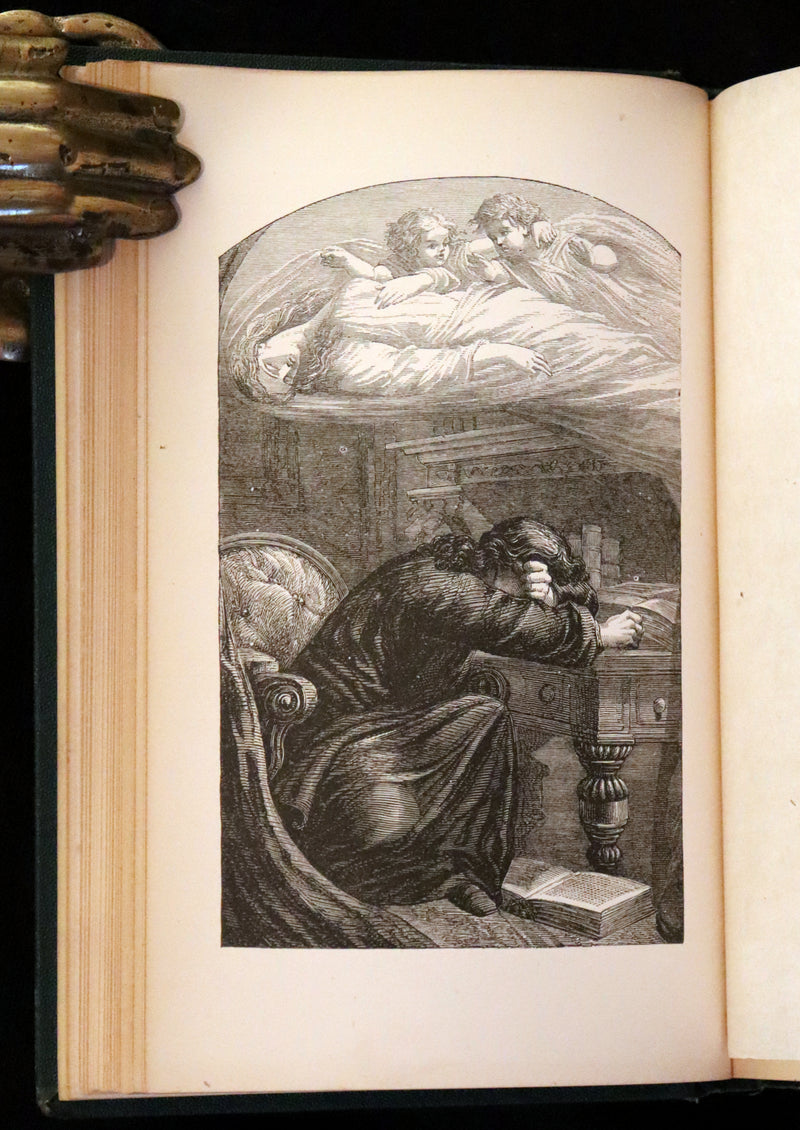 1872 Rare Book - Poems by Edgar Allan Poe. Complete with an Original Memoir. (The Raven, Lenore, Ulalume, ...).
