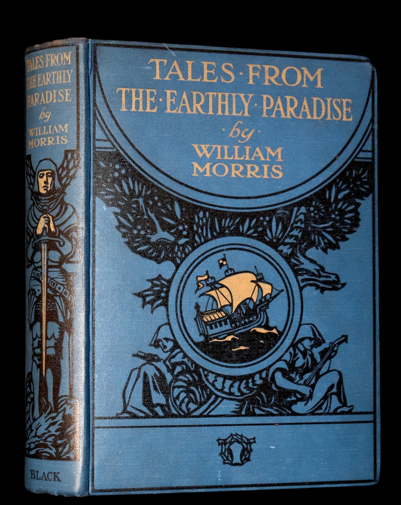 1913 Rare 1st illustrated edition by Isabel Bonus - Tales From The Earthly Paradise by Pre-Raphaelite William Morris.
