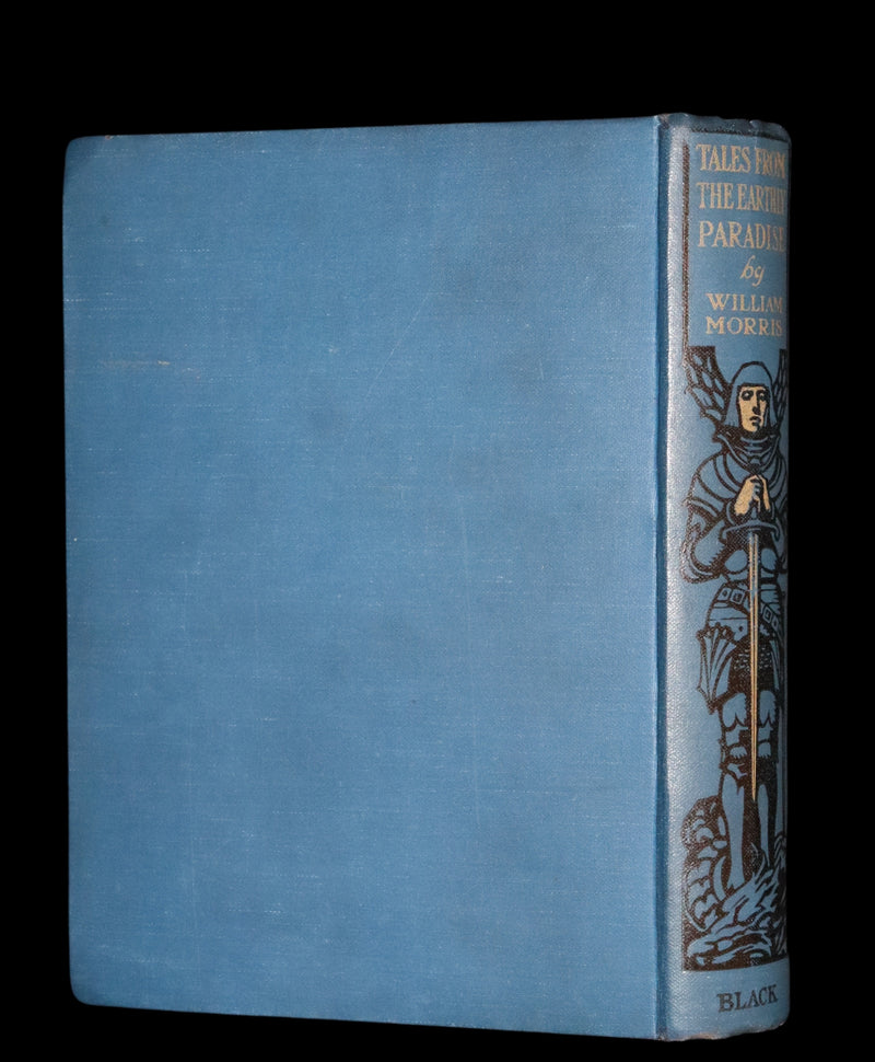 1913 Rare 1st illustrated edition by Isabel Bonus - Tales From The Earthly Paradise by Pre-Raphaelite William Morris.