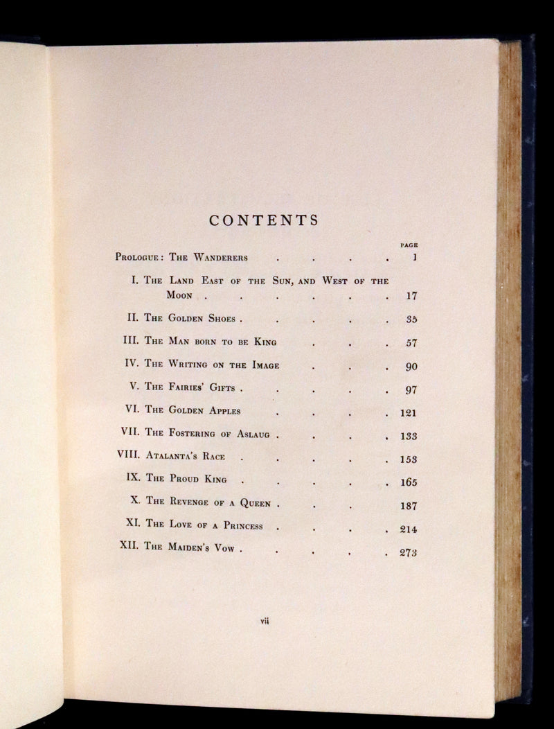 1913 Rare 1st illustrated edition by Isabel Bonus - Tales From The Earthly Paradise by Pre-Raphaelite William Morris.