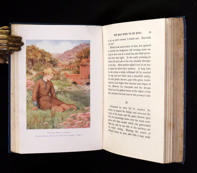 1913 Rare 1st illustrated edition by Isabel Bonus - Tales From The Earthly Paradise by Pre-Raphaelite William Morris.