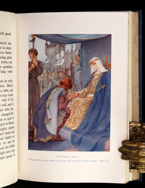1913 Rare 1st illustrated edition by Isabel Bonus - Tales From The Earthly Paradise by Pre-Raphaelite William Morris.
