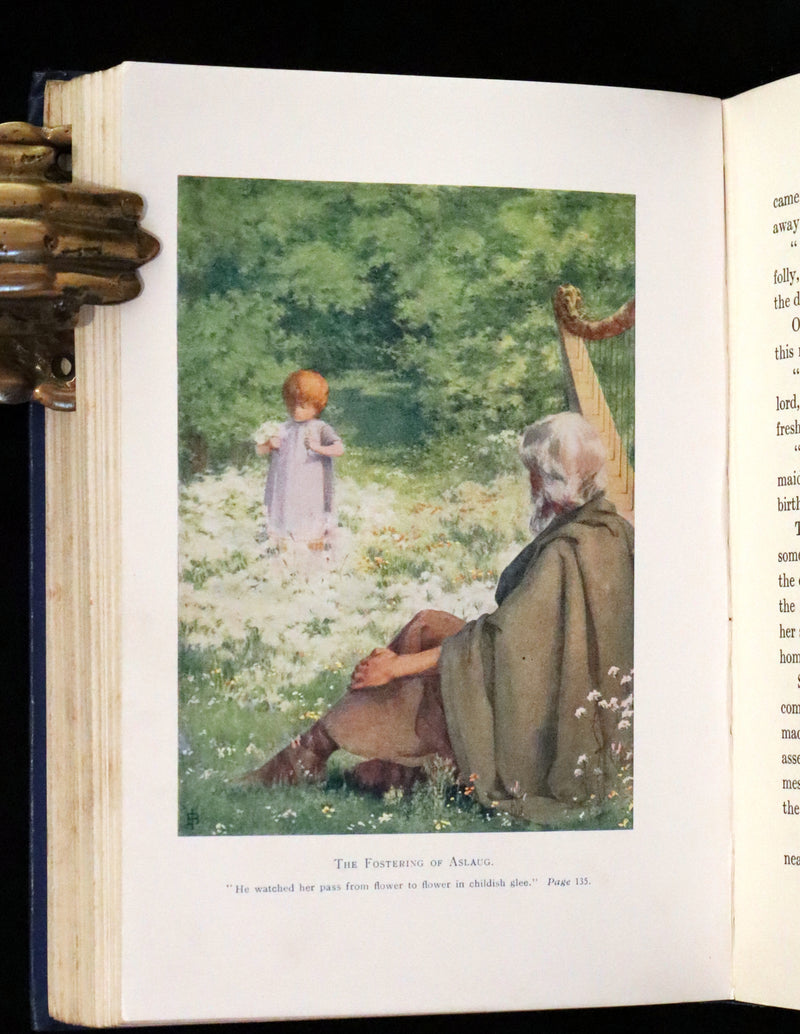 1913 Rare 1st illustrated edition by Isabel Bonus - Tales From The Earthly Paradise by Pre-Raphaelite William Morris.