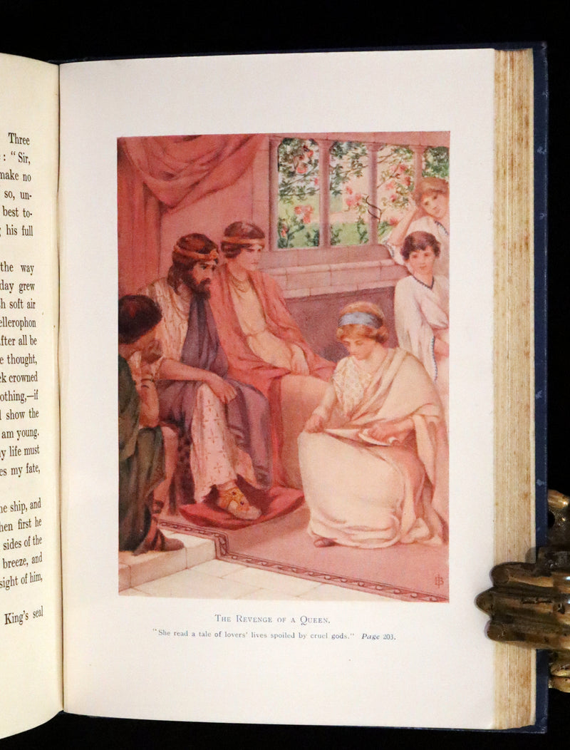 1913 Rare 1st illustrated edition by Isabel Bonus - Tales From The Earthly Paradise by Pre-Raphaelite William Morris.