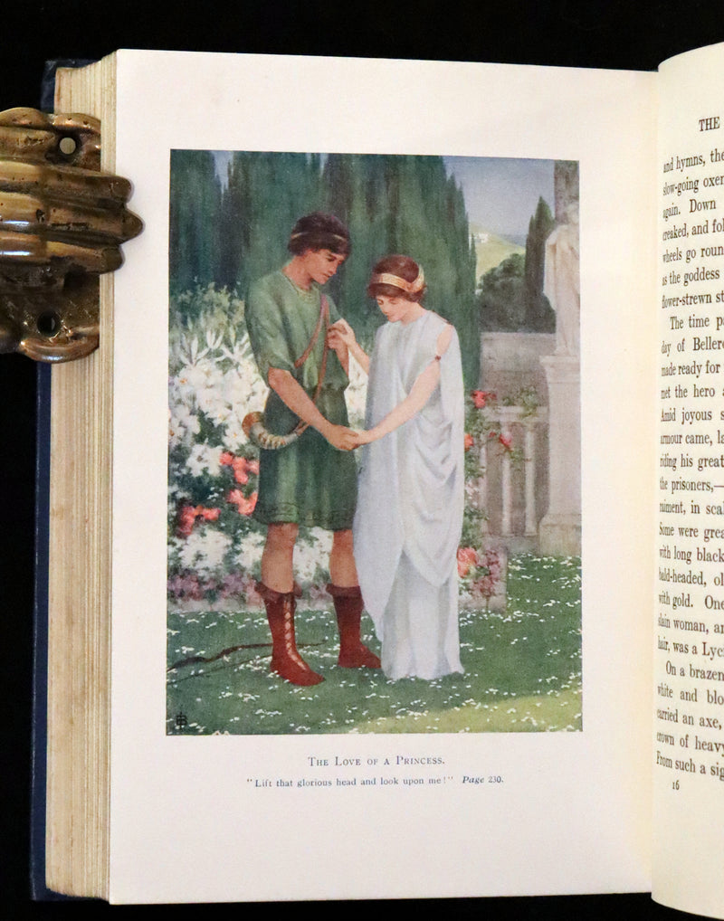 1913 Rare 1st illustrated edition by Isabel Bonus - Tales From The Earthly Paradise by Pre-Raphaelite William Morris.