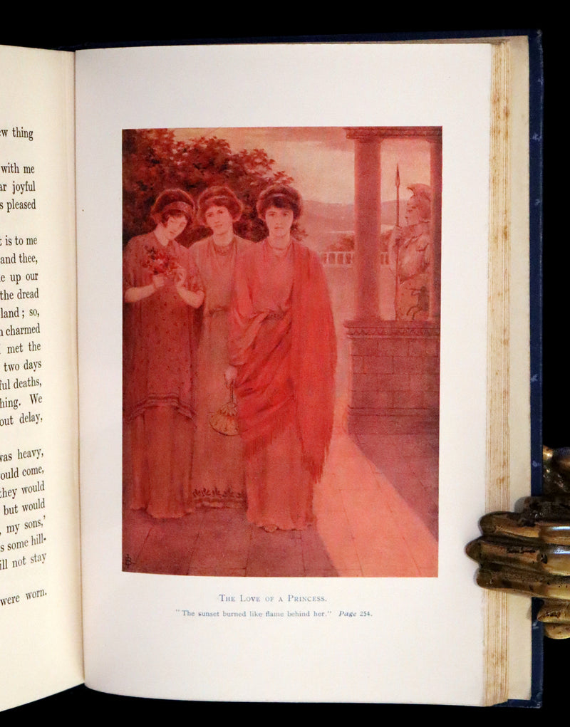 1913 Rare 1st illustrated edition by Isabel Bonus - Tales From The Earthly Paradise by Pre-Raphaelite William Morris.