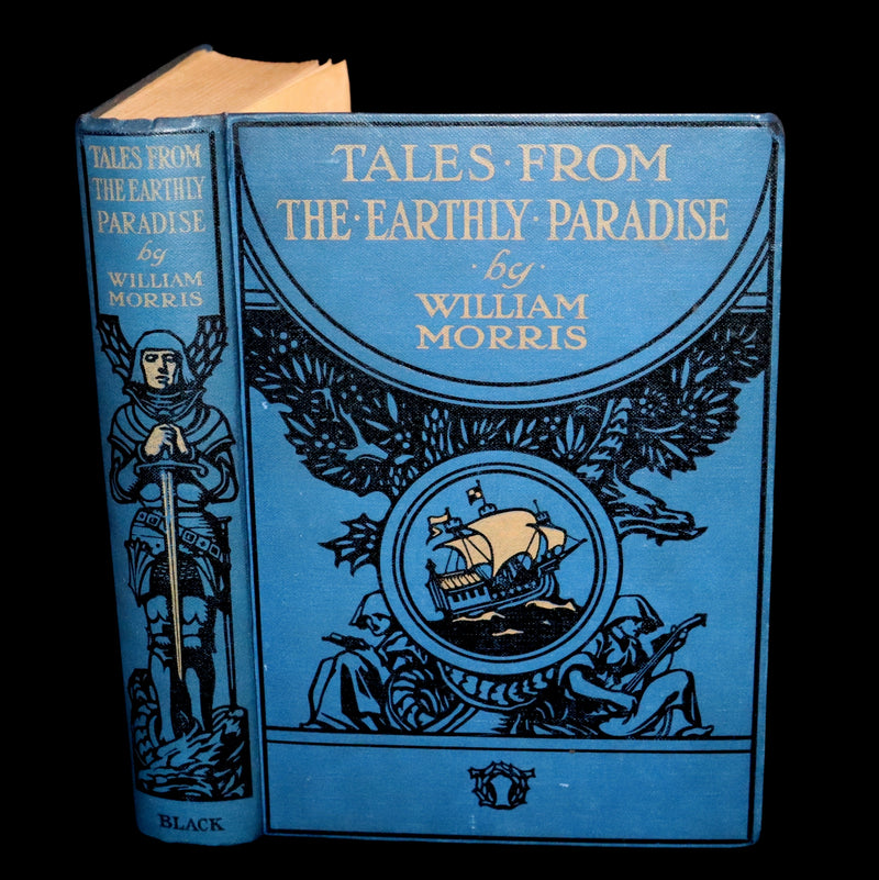 1913 Rare 1st illustrated edition by Isabel Bonus - Tales From The Earthly Paradise by Pre-Raphaelite William Morris.