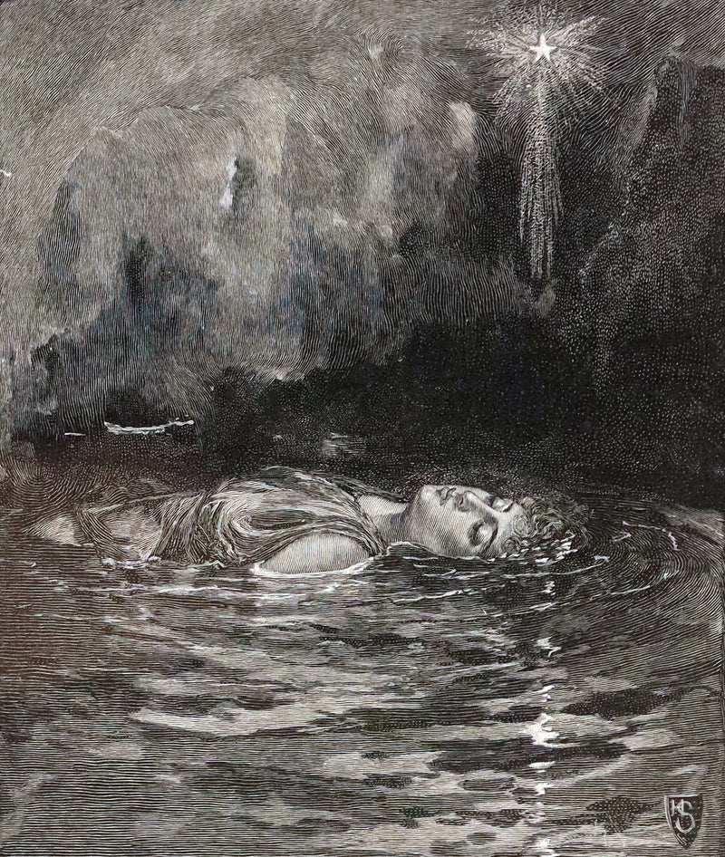 1885 Scarce Victorian Book - LENORE by Edgar Allan POE, First Illustrated edition by Henry Sandham.