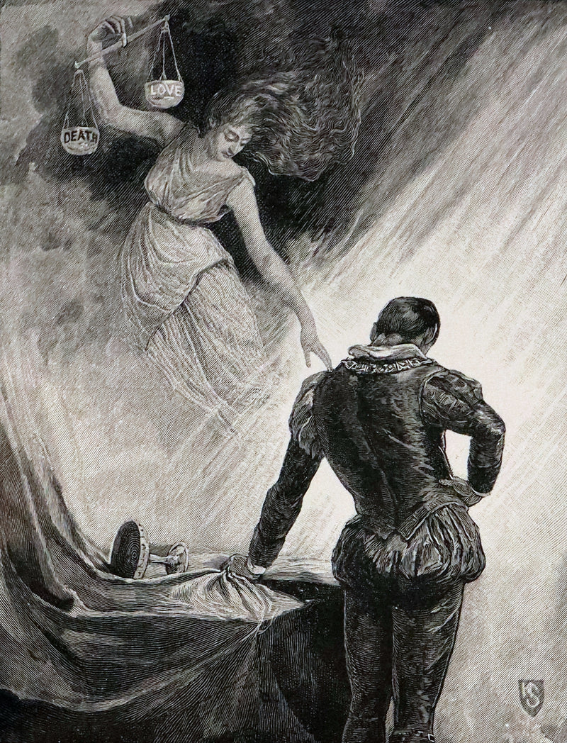 1885 Scarce Victorian Book - LENORE by Edgar Allan POE, First Illustrated edition by Henry Sandham.