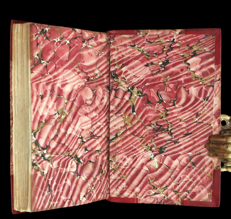 1849 Rare Gothic Story First Edition - Clement Lorimer or The Book with the Iron Clasps by Cruikshank.