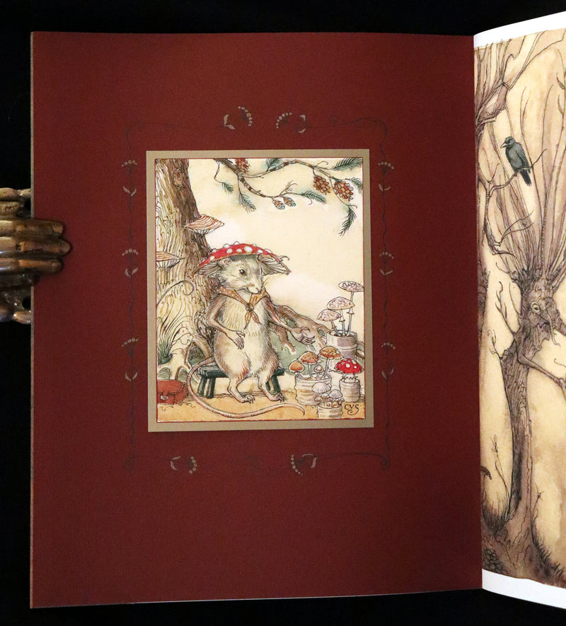 2009 Scarce First Edition - The Fairy Market by Charles van Sandwyk dedicated to Arthur Rackham.