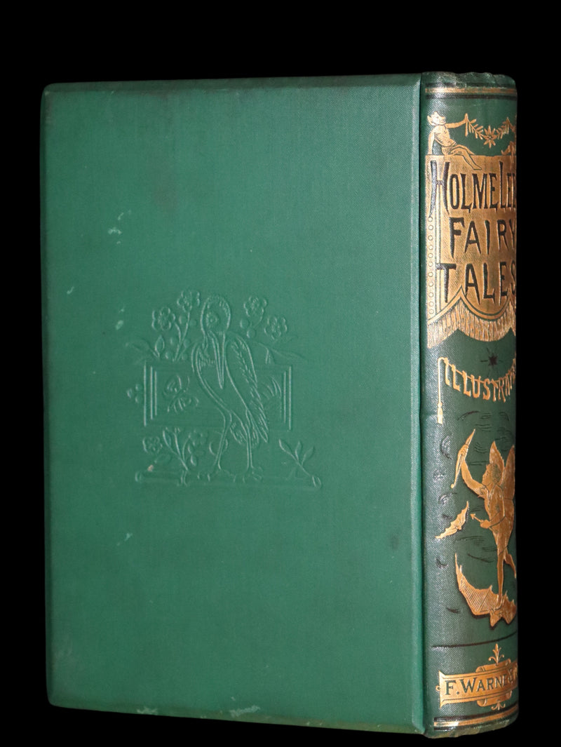 1890 Rare Victorian Book - Holme Lee's Fairy Tales, illustrated.