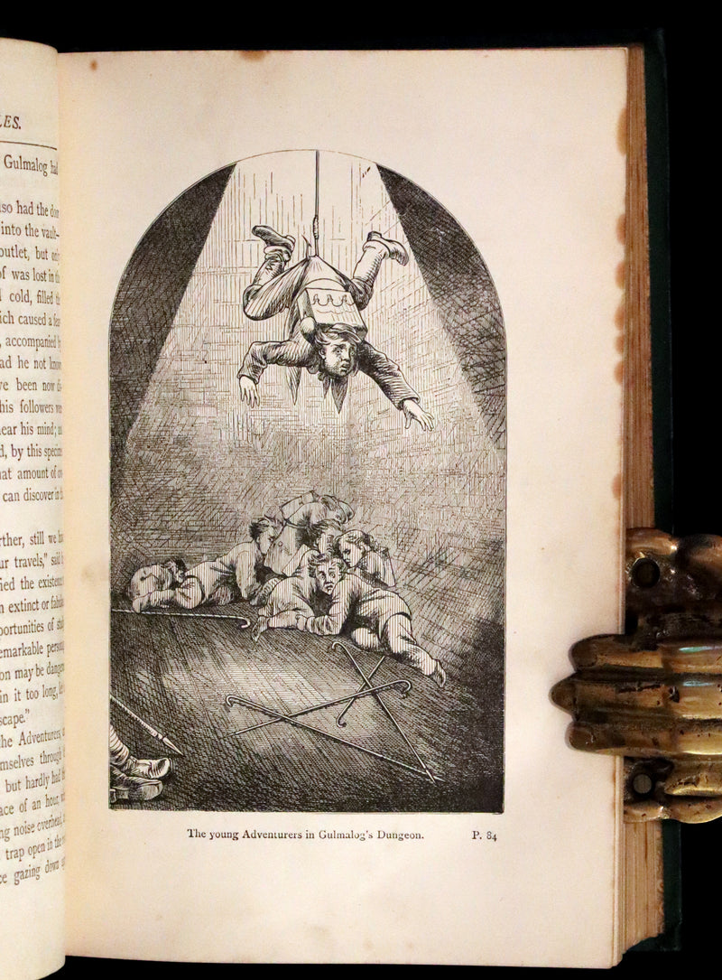 1890 Rare Victorian Book - Holme Lee's Fairy Tales, illustrated.