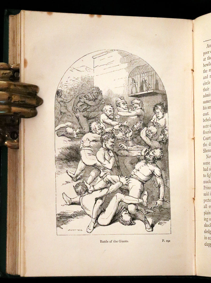 1890 Rare Victorian Book - Holme Lee's Fairy Tales, illustrated.