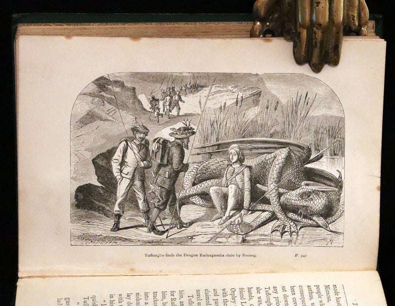 1890 Rare Victorian Book - Holme Lee's Fairy Tales, illustrated.