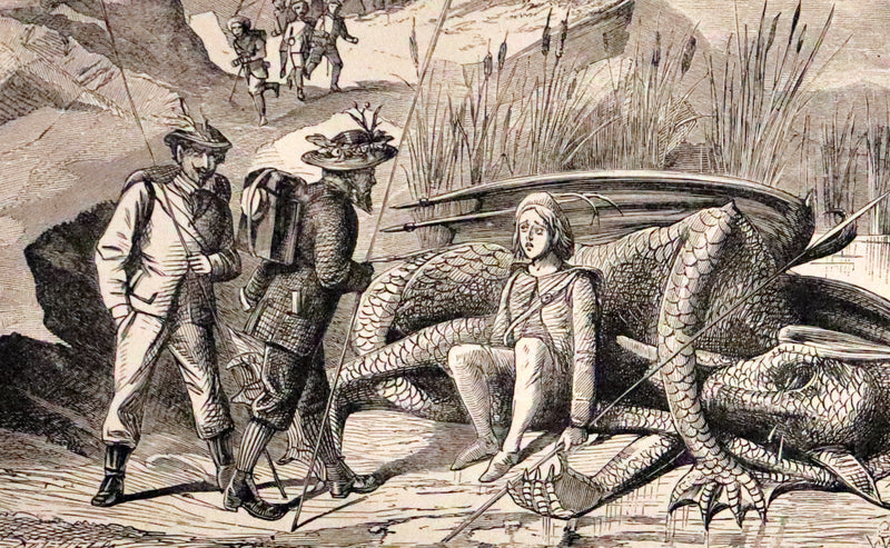 1890 Rare Victorian Book - Holme Lee's Fairy Tales, illustrated.